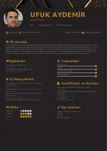 Sosyolog Cv Örnekleri cv indir